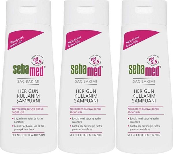 Sebamed Şampuan 400Ml Hergün Kullanım (Tüm Saç Tipleri Için) (3 Lü Set) - Image 1