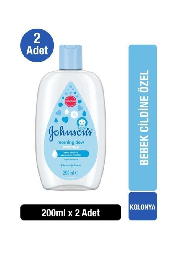 Johnson'S Morning Dew Bebek Kolonyası 200 Ml X2 - Image 1