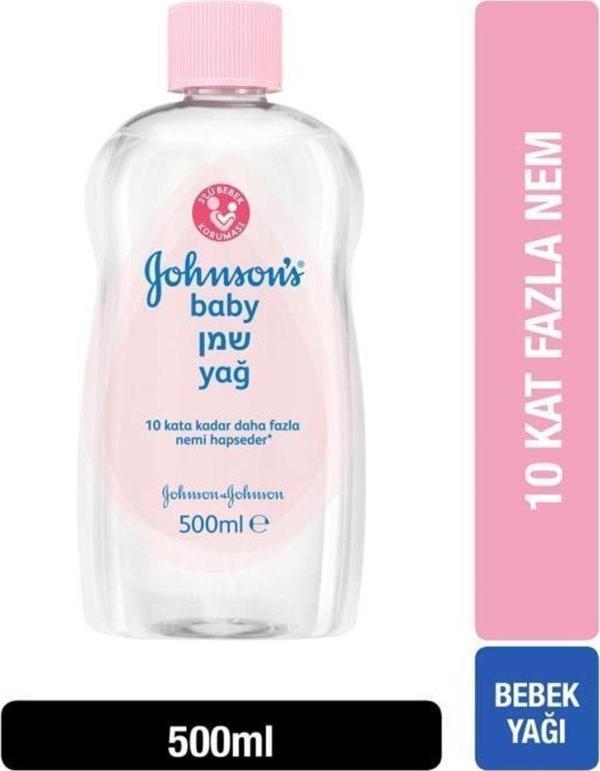 Johnson'S Nemlendirici Bebek Yağı 500 Ml - Image 1