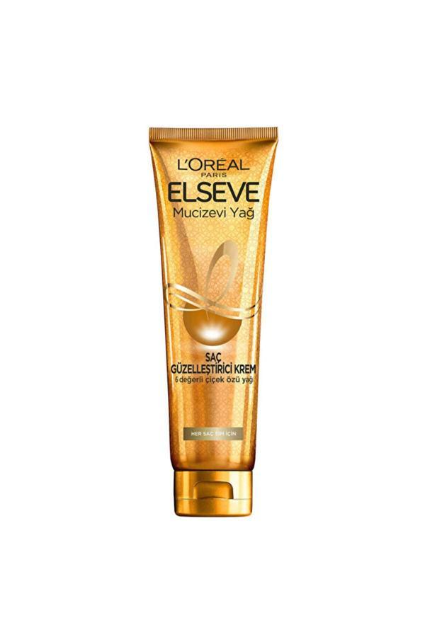 Elseve Mucizevi Yağ Saç Güzelleştirici Krem - Tüm Saçlar İçin - 150Ml - Image 1