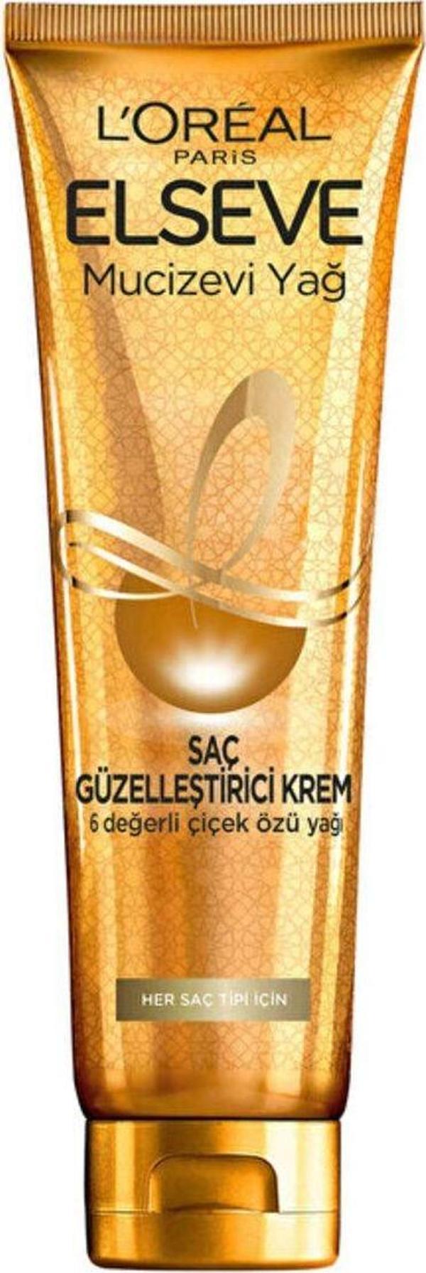 Elseve Mucizevi Yağ Saç Güzelleştirici Krem - Tüm Saçlar İçin - 150Ml - Image 1