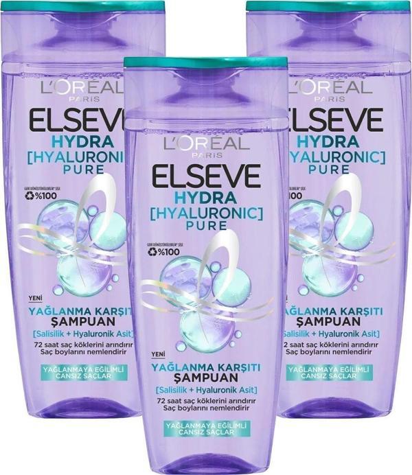 Elseve Şampuan 300 Ml Hydra Pure Yağlanma Karşıtı - Image 1