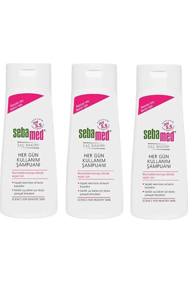 Sebamed Şampuan Hergün Kullanım 400Ml*3 Adet - Image 1