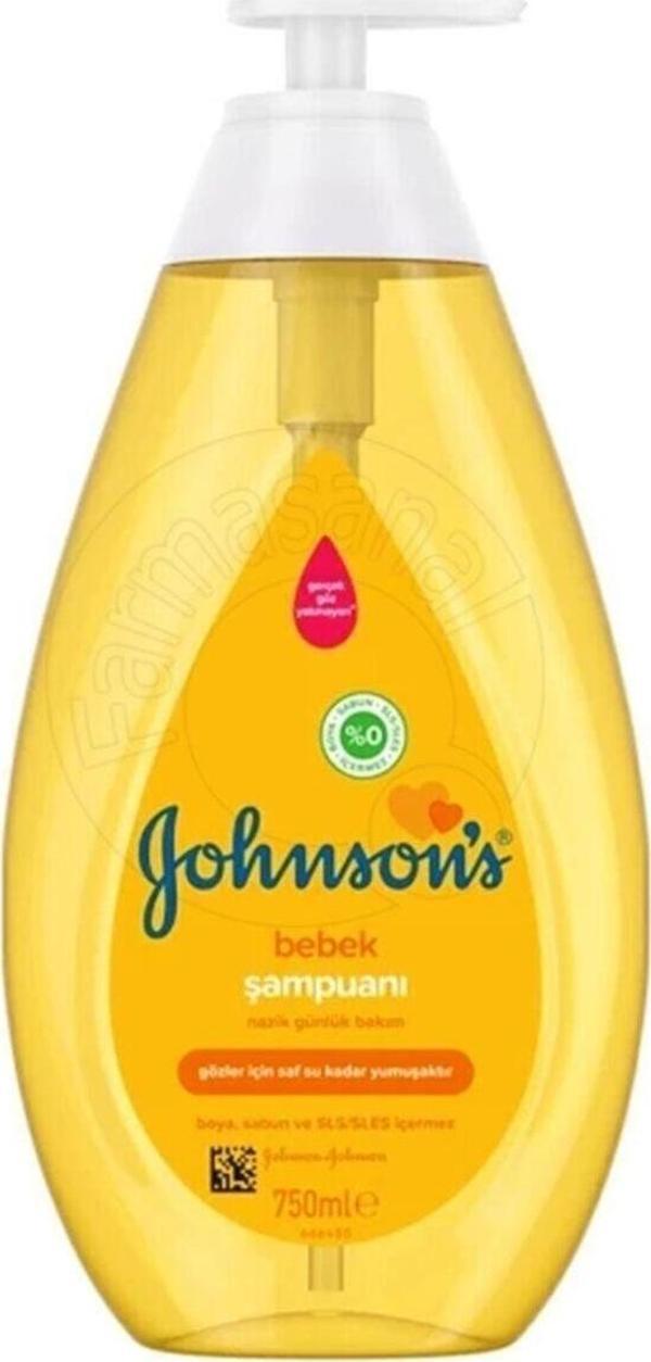 Johnson'S Unisex Bebek 750 Ml Şampuan X 2 Adet - Image 1