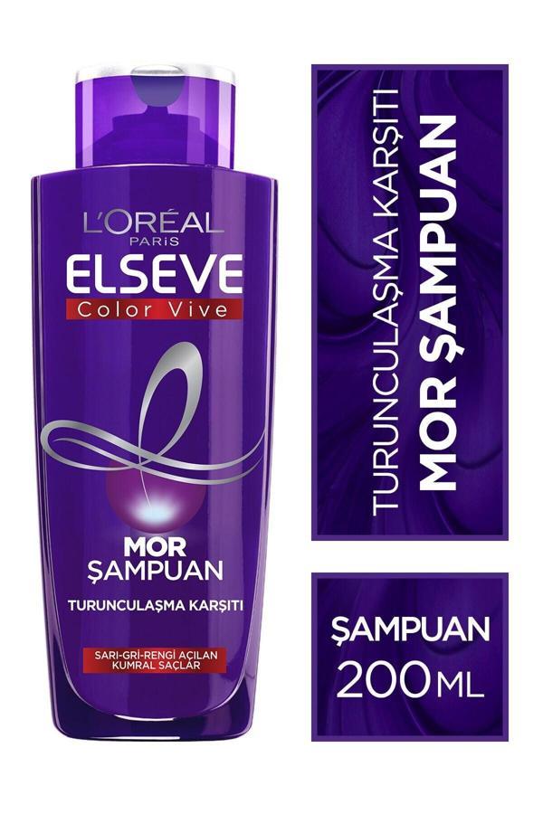 Elseve Turunculaşma Karşıtı Mor Şampuan 200 Ml--Saklı Güzellik-- - Image 1