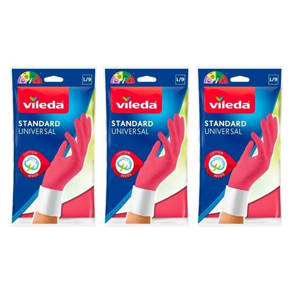 Vileda Standart Bulaşık Eldiveni Büyük Boy - Image 1