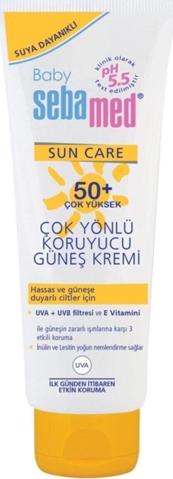 Sebamed Tüm Cilt Tipleri İçin Yüksek Korumalı Nemlendirici Güneş Kremi Spf 50+ 75 Ml - Image 1