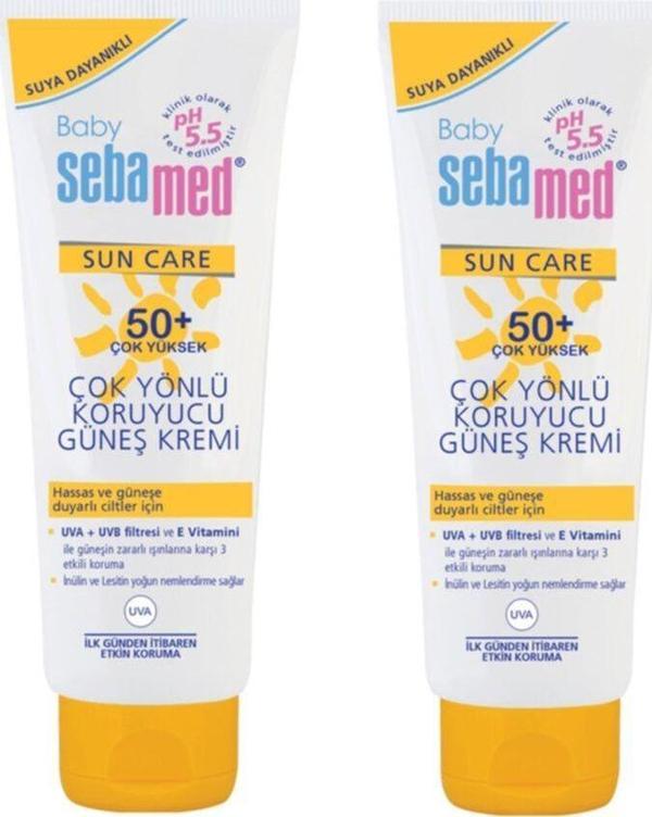Sebamed 2 Adet Bebek Güneş Kremi Spf50+ 75 Ml - Image 1