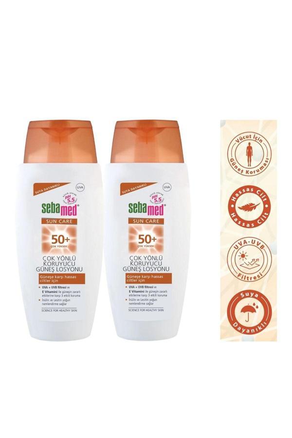 Sebamed 2 Adet Sun Care 50+ Güneş Losyonu 150Mlx2 - Image 1