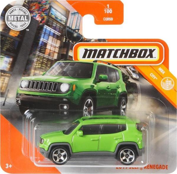 Matchbox - Jeep Renegade - Yeşil (1/64) 2020 Serisi - Image 1