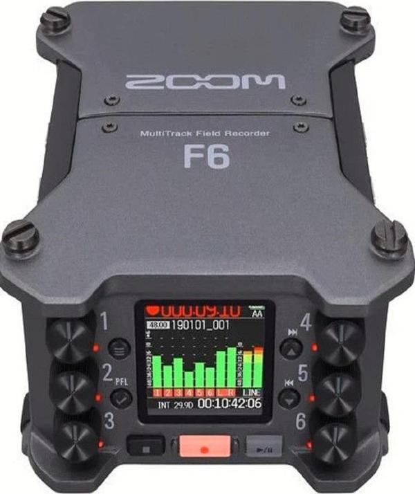 Zoom F6 Multitrack Field Recorder Ses Kayıt Cihazı - Image 1