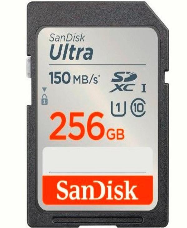 SanDisk 256GB Ultra SDXC UHS-I Memory Card 150MB/s SD Card - Image 1