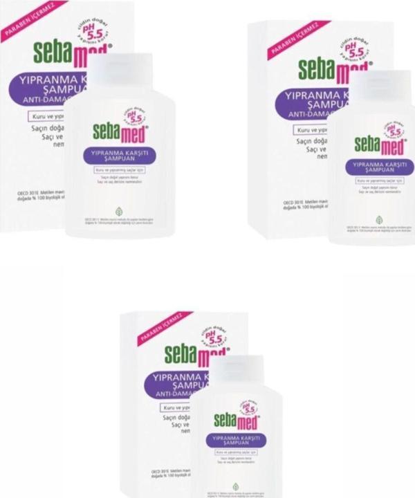 Sebamed Yıpranma Karşıtı Onarıcı Şampuan 200 Mlx3 Adet - Image 1