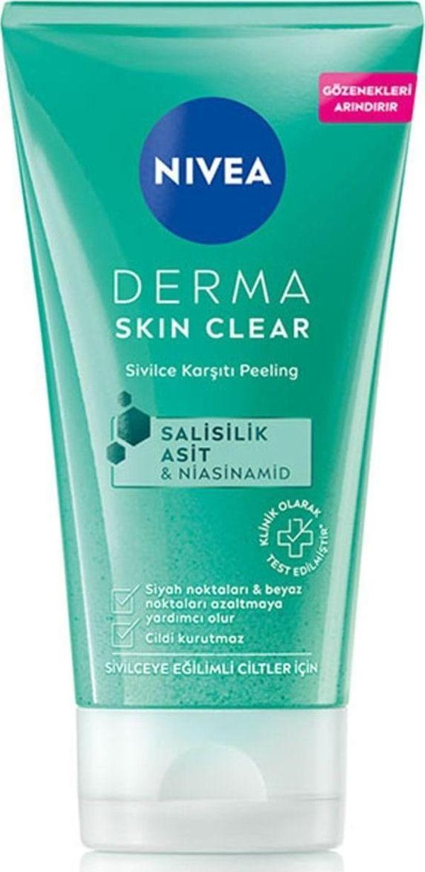 Nivea Derma Skin Clear Sivilce Karşıtı Yüz Temizleyici Peeling 150 Ml - Image 1