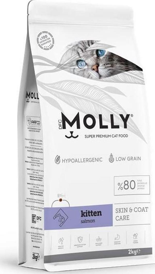 Molly Yavru Kedi Maması Somonlu 2 Kg - Image 1