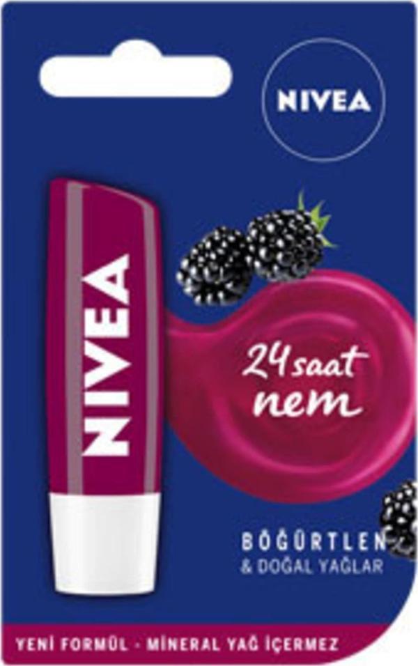 Nivea Dudak Koruyucu Böğürtlen 4,8 G - Image 1