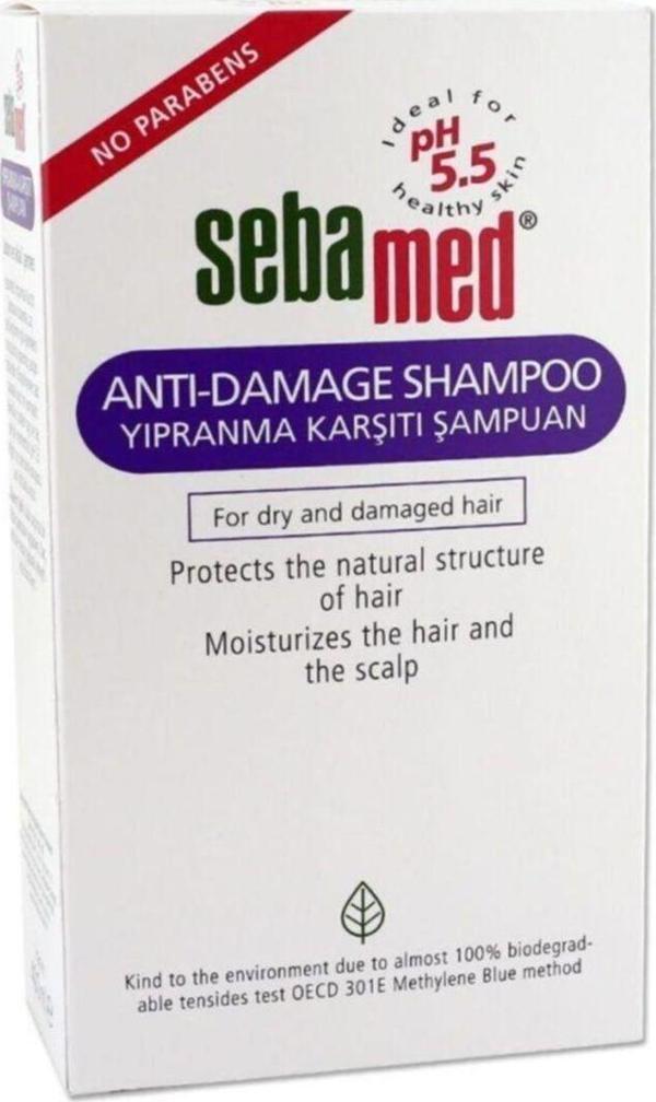 Sebamed Anti-Damage Shampoo 200 Ml Yıpranma Karşıtı Şampuan - Image 1