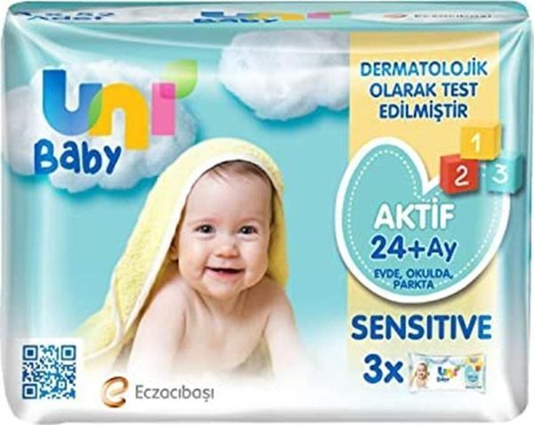 Uni Baby Aktif Sensitive Islak Mendil 52'Li (3) - Image 1