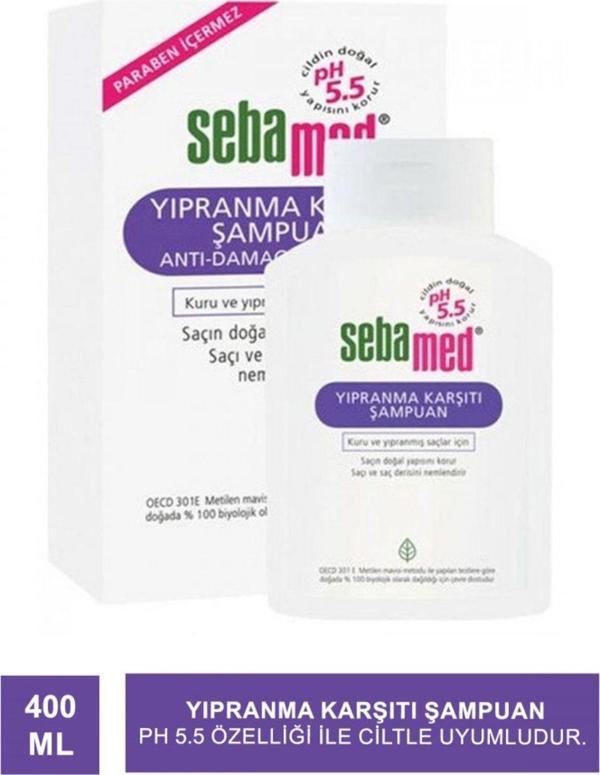 Sebamed Anti-Damage Yıpranma Karşıtı Şampuan 400 Ml - Image 1