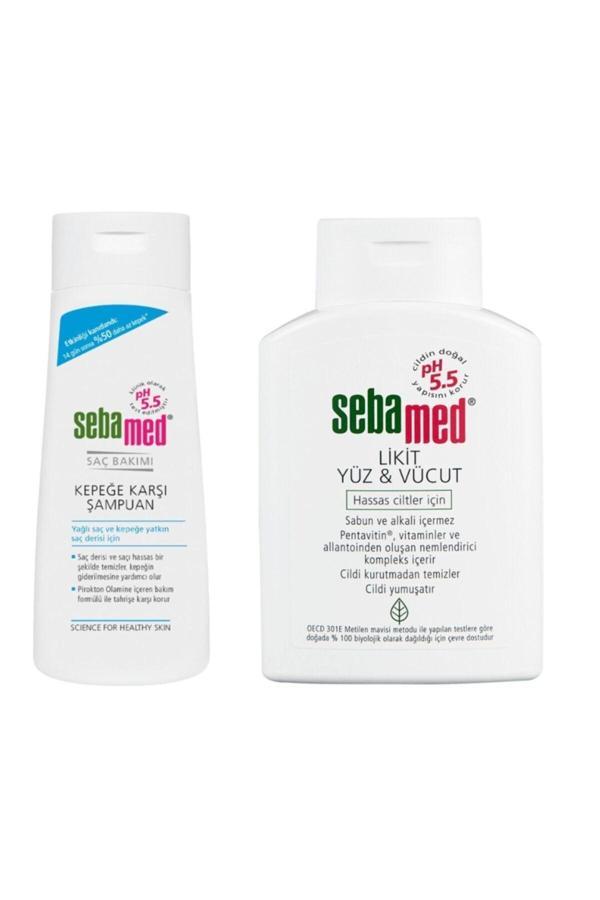 Sebamed Kepeğe Karşı Etkili Şampuan & Yüz Ve Vücut Temizleyici Likit 200 Ml - Image 1