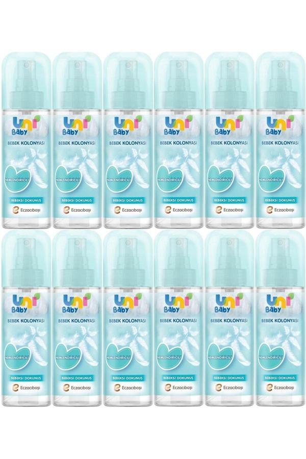 Uni Baby Bebek Kolonyası 150Ml Nemlendiricili/Bebeksi Dokunuş (12 Li Set) - Image 1