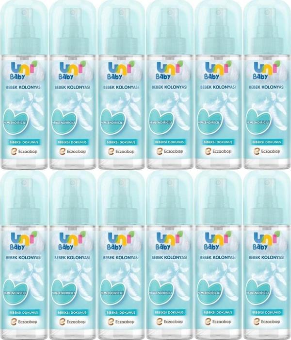 Uni Baby Bebek Kolonyası 150Ml Nemlendiricili/Bebeksi Dokunuş (12 Li Set) - Image 1