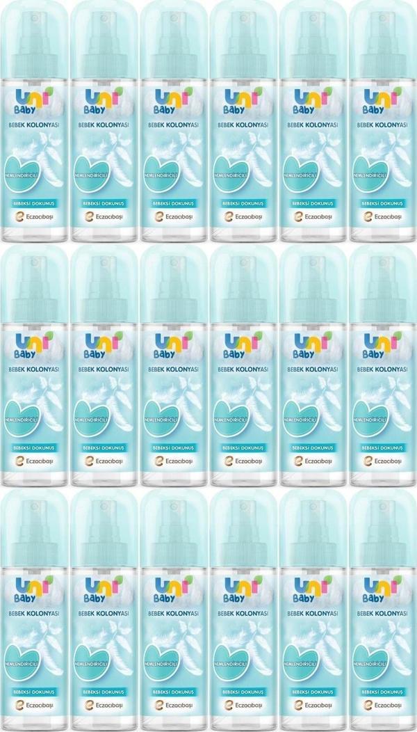 Uni Baby Bebek Kolonyası 150Ml Nemlendiricili/Bebeksi Dokunuş (18 Li Set) - Image 1