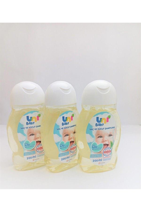 Uni Baby Şampuan 3*200 Ml Şampuan - Image 1