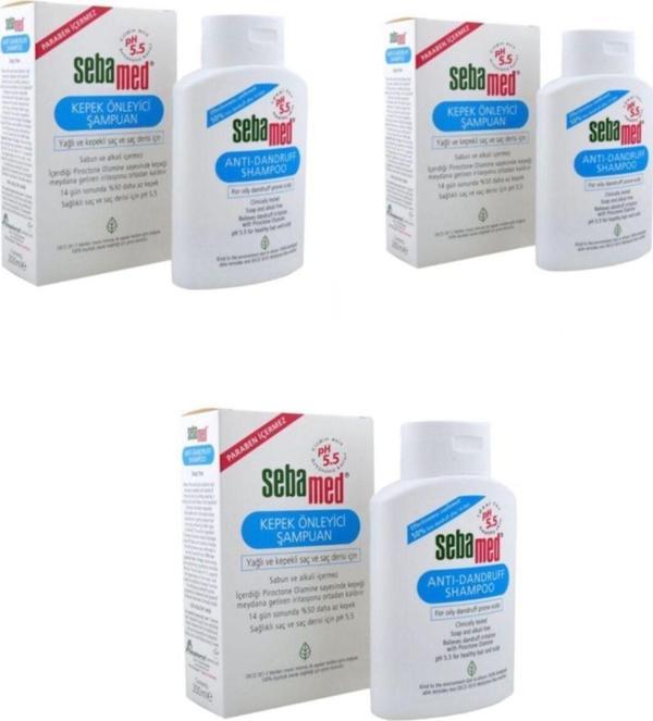 Sebamed Kepeğe Karşı Şampuan 200 Ml X3 Adet - Image 1