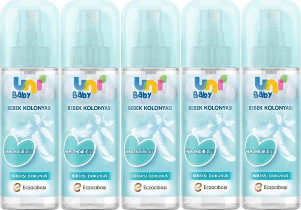 Uni Baby Bebek Kolonyası 150Ml Nemlendiricili/Bebeksi Dokunuş (5 Li Set) - Image 1