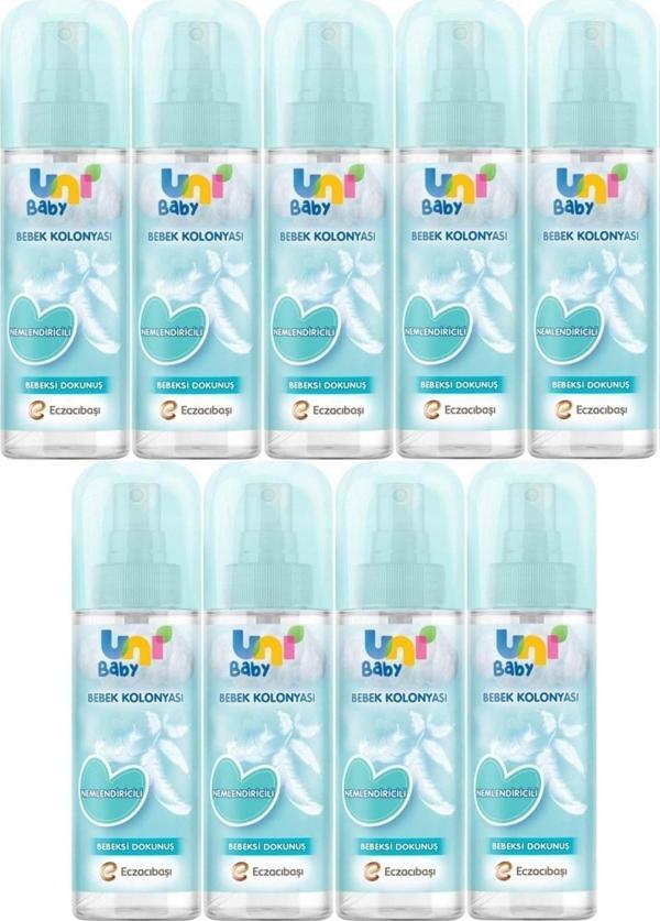 Uni Baby Bebek Kolonyası 150Ml Nemlendiricili/Bebeksi Dokunuş (9 Lu Set) - Image 1