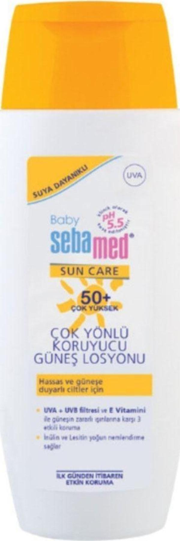 Sebamed Baby Çok Yönlü Koruyucu Güneş Losyonu 50+ 150Ml - Image 1