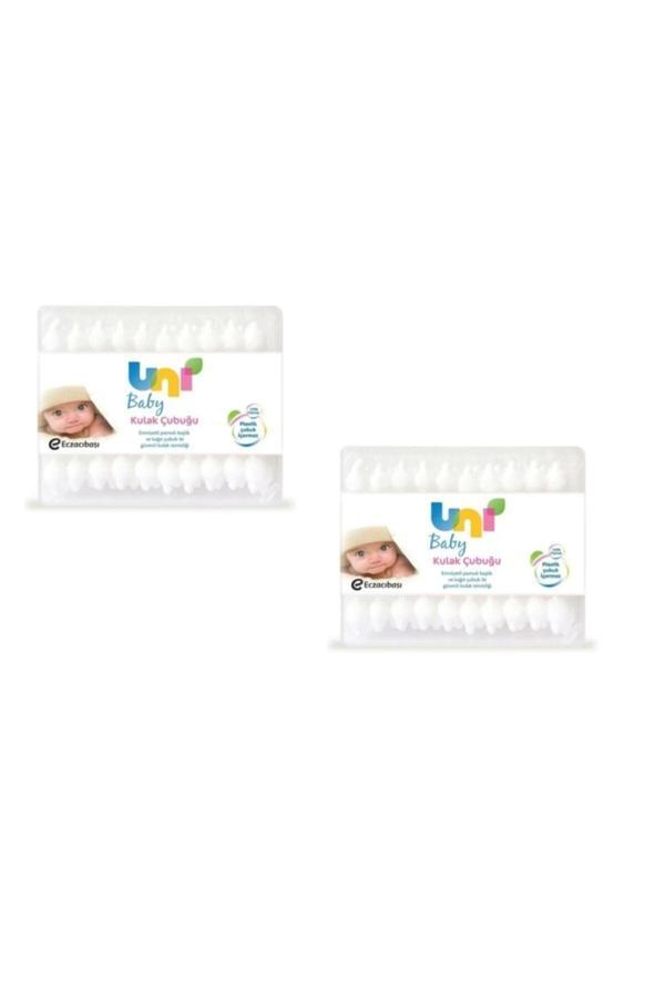 Uni Baby Bebek Kulak Çubuğu 60'Lı X 2 Adet (Bebekler Için) - Image 1