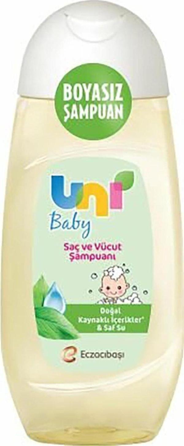 Uni Baby Bebek Saç Ve Vücut Şampuanı 200 Ml - Image 1