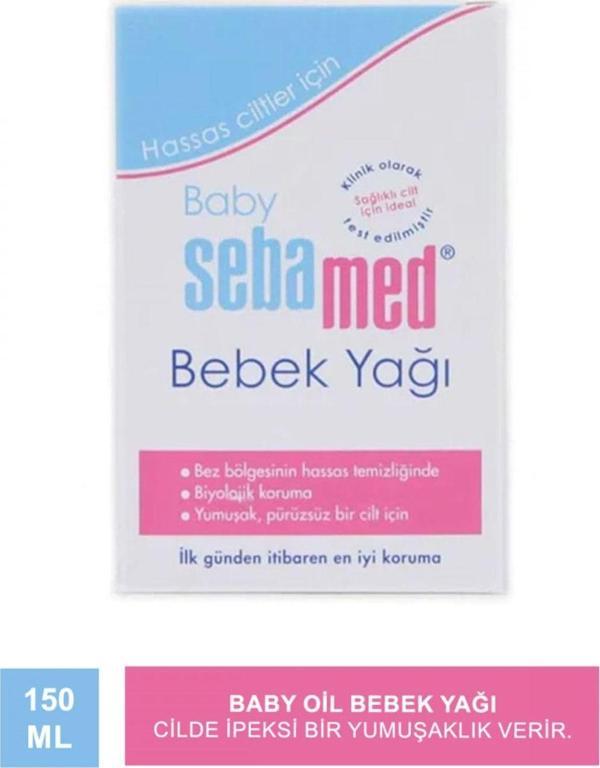 Sebamed Baby Oil Bebek Yağı 150Ml - Image 1