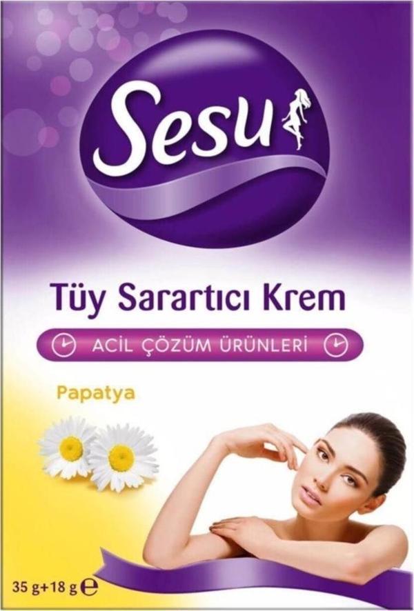 Sesu Tüy Sarartıcı Krem - - 53 Gr - Image 1