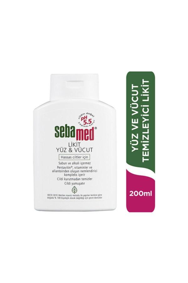 Sebamed Likit Yüz & Vücut Temizleyici 200Ml - Image 1