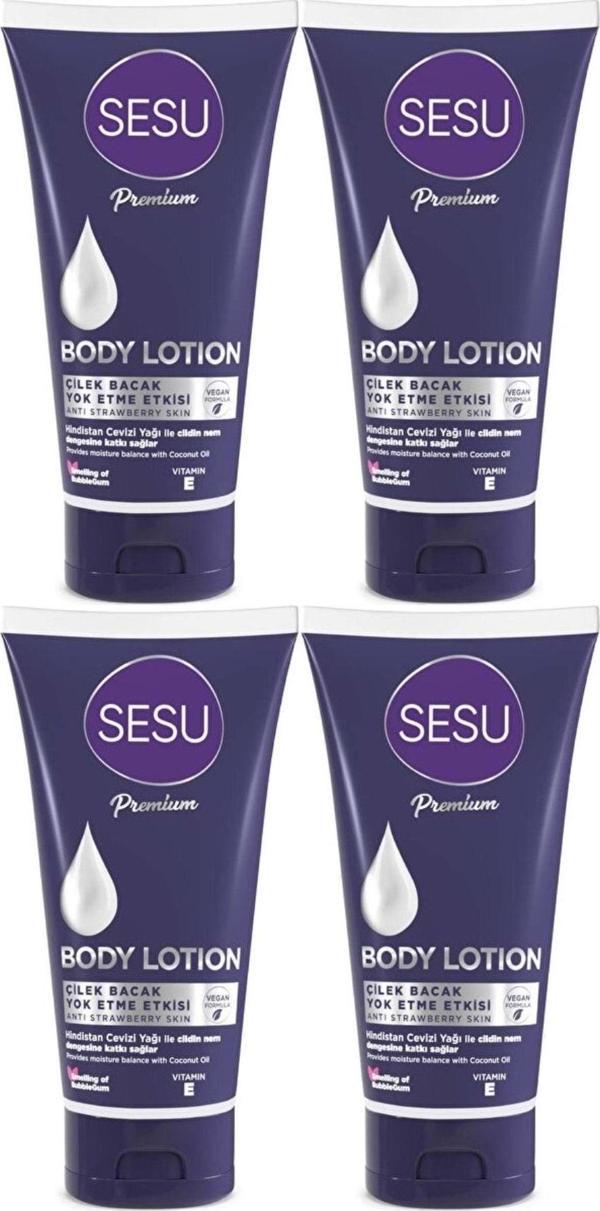 Sesu Vücut Losyonu 175Ml (Body Lotıon) (4 Lü Set) - Image 1