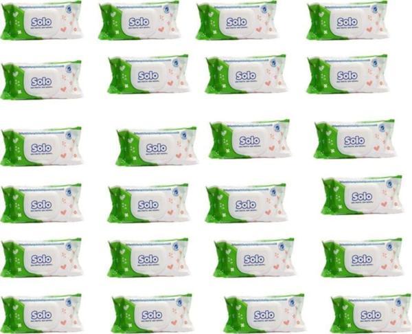 Solo Bahar Tazeliği Islak Havlu 90 Lı 24 Paket 2160 Kullanım - Image 1