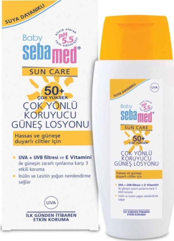 Sebamed Baby Sun 50+ Bebek Güneş Losyonu 150Ml - Image 1