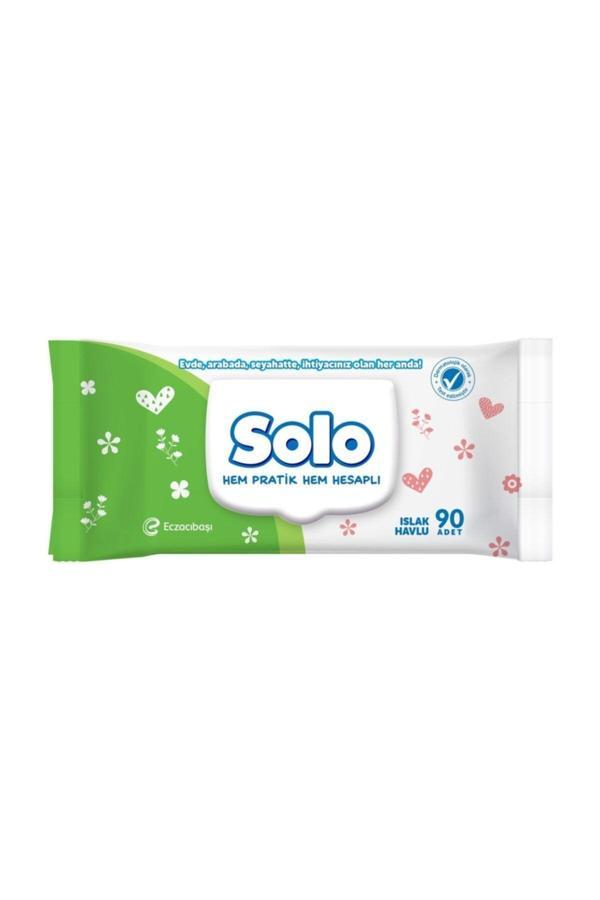 Solo Islak Havlu 90 Lı 24 Lü Set - Image 1