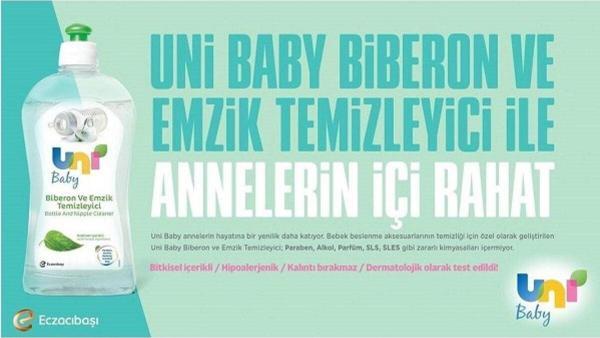 Uni Baby Bitkisel Içerikli Biberon Ve Emzik Temizleyici 500 Ml - Image 1