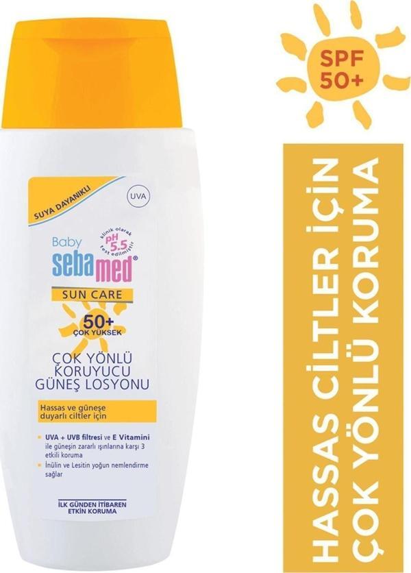 Sebamed Baby Sun Lotion | Baby Skin Protection Sunscreen Spf50+ 150Ml Gkhair1463 - Image 1