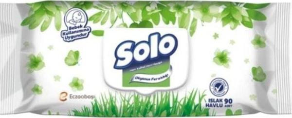 Solo Islak Havlu 90 Yaprak Kapaklı X 3 - Image 1