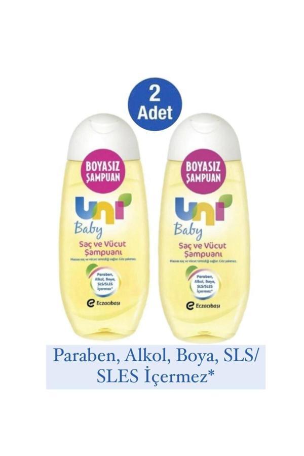 Uni Baby Boyasız Şampuan 200 Ml 2 Adet - Image 1