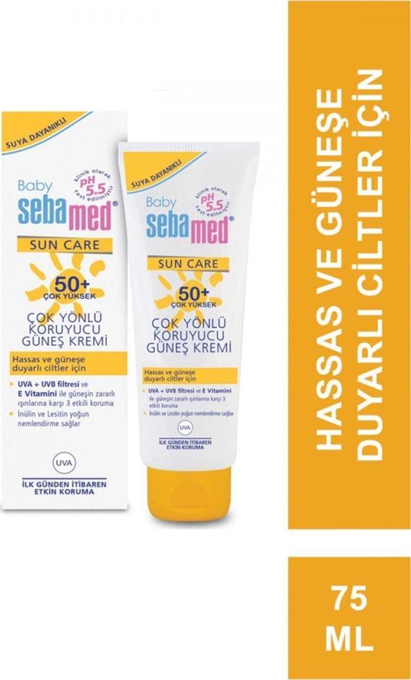 Sebamed Baby Sun Spf 50+ 75 Ml Güneş Kremi - Image 1