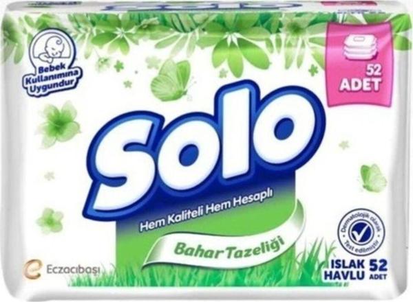 Solo Islak Havlu Bahar Tazeliği 52'Li - Image 1