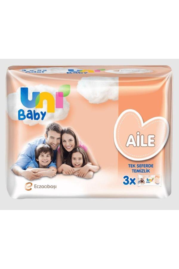Uni Baby Islak Havlu Aile 3X52 - Image 1