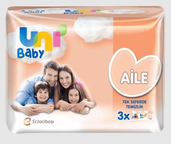 Uni Baby Islak Havlu Aile 3X52 - Image 1