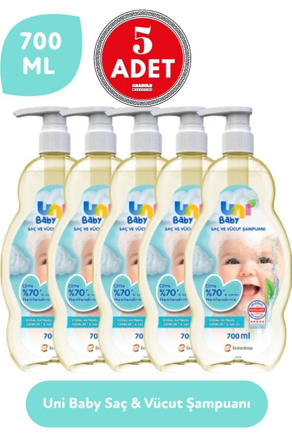 Uni Baby Şampuan 700 Ml 5 Adet - Image 1